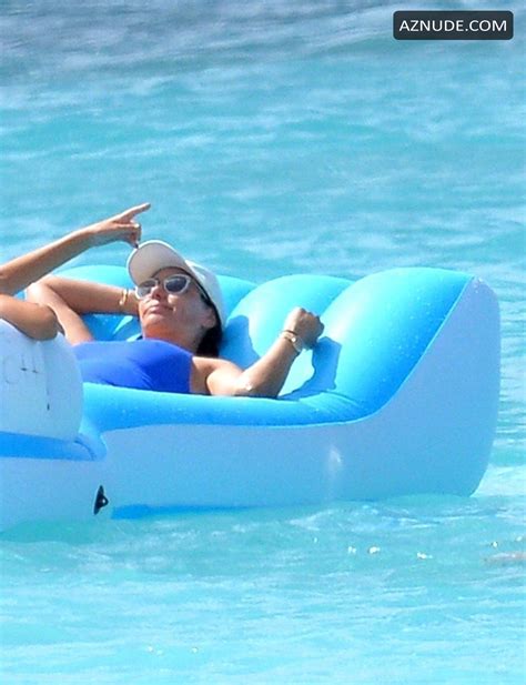 Lauren Silverman Spotted On The Beach In The Blazing Hot West Indian