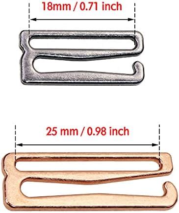 Amazon Tupalizy Pcs Metal Bra Strap Hooks For Sewing Bikini Halter Tops Bathing Suit