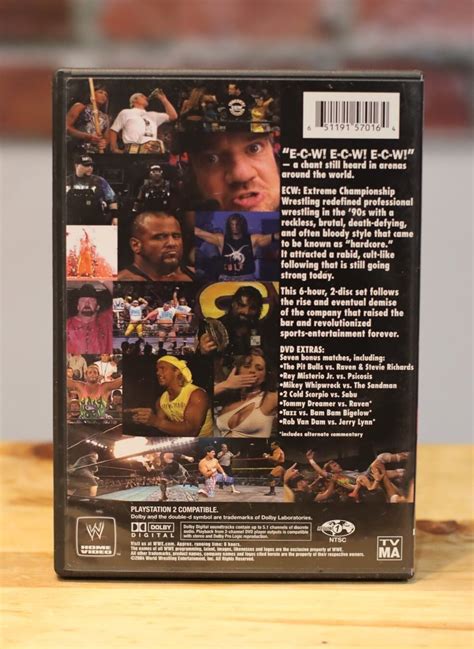 The Rise And Fall Of Ecw Wrestling 2 Disc Dvd Set 2004 Wwe Etsy Canada