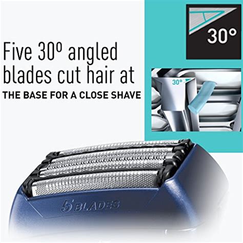 Panasonic ES-LV61-A Arc5 Men’s Electric Razor, 5-Blade Cordless with ...