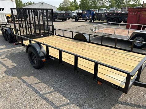 2023 Carry-On 6 X 14 FT SINGLE AXLE UTILITY TRAILER WITH RAMP GATE | Trailers for Sale ...