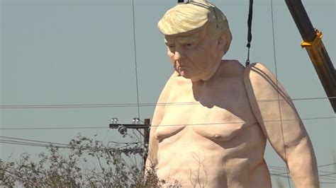 Naked Statue Of Former President Trump Seen In Phoenix Thv11