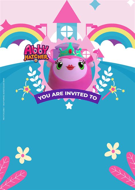 8+ Abby Hatcher Party Birthday Invitation Templates