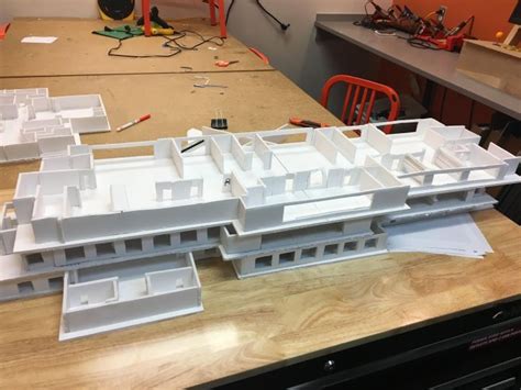 New Building Foam Core Model Cole Forrest