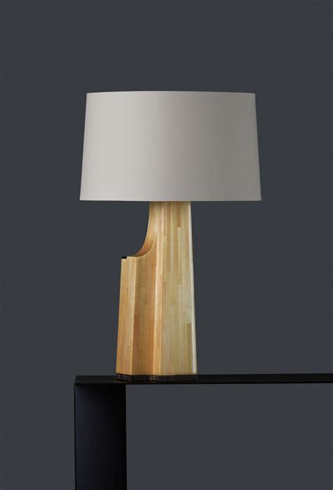 Drift Table Lamp Beechwood R Hughes