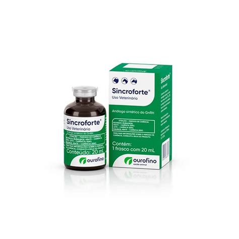 Sincroforte Gnrh Ml Ouro Fino Agrocampo Giordani Produtos