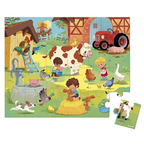 Puzzle Enfant 3 Ans Puzzle Animaux Jouet Enfant 3 Ans Janod