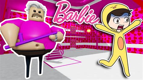 Escapa de la Prisión de BARRY BARBIE en Roblox YouTube