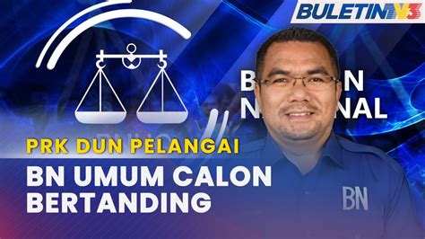 PRK DUN PELANGAI Amizar Abu Adam Diumum Calon BN YouTube