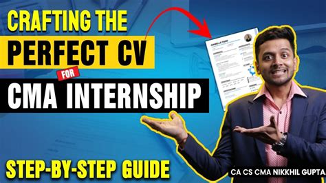 How To Make CV For CMA Articleship Step By Step Guide Crafting The