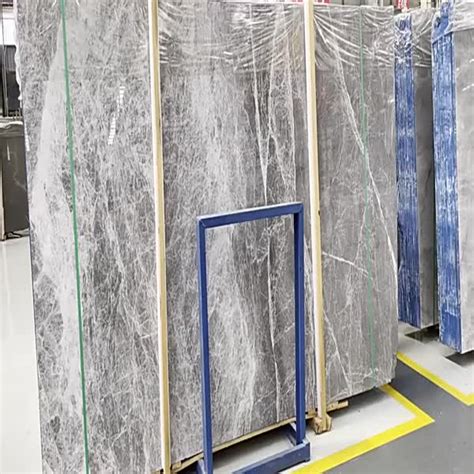 Hermes Grey Bedroom Polishing High Quality Marble Slabs From China