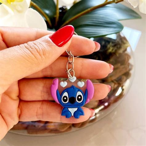 Chaveiro Lilo Stitch 10 Unidades Ideal Para Lembrancinha Festa