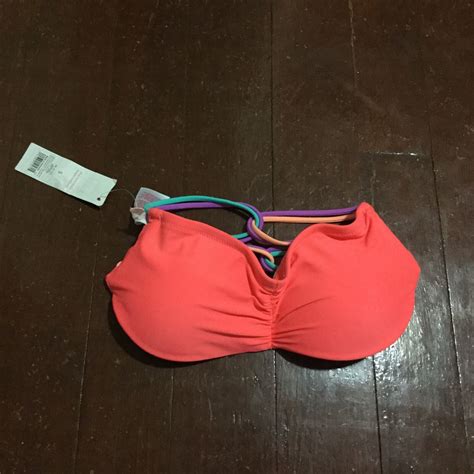 BATHING SWIM BIKINI SUIT TOP SIZE SMALL EXHILARATION WOMEN S EBay