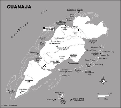 Natural Parks In Honduras Map