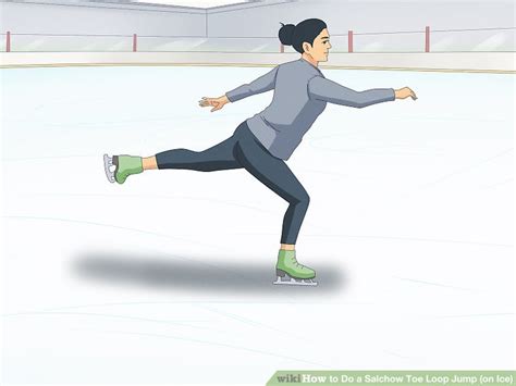 How to Do a Salchow Toe Loop Jump (on Ice): 6 Steps