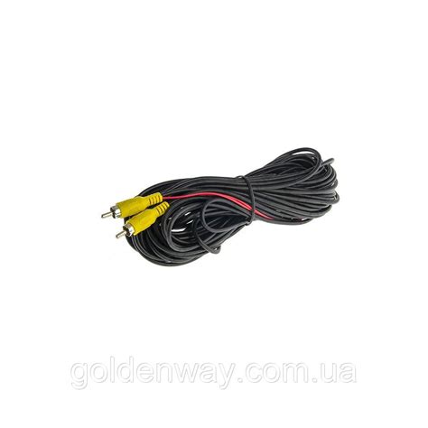 Кабель 6 метров с RCA тюльпан папа на RCA тюльпан папа для подключения ...