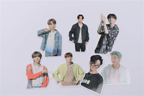 Bts Sticker Pack Bts Members Stickers Bts Journal Stickers Etsy