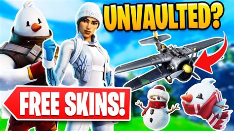 Planes Coming Back? | New FREE Skins | Fortnite Christmas Update - YouTube