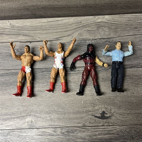 Lot Of Titan Tron Live Jakks Pacific Wrestling Figures Ttl Edge