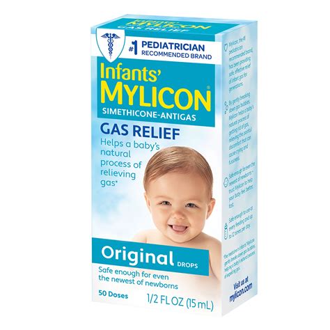 Infants Mylicon® Gas Relief Original Drops 12 Fl Oz Box Walmart