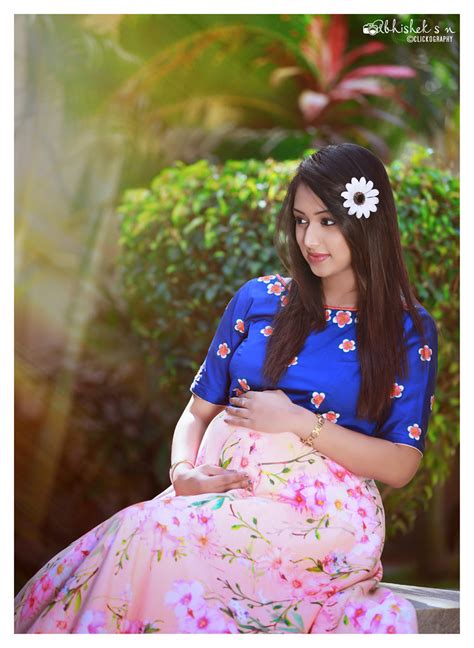 Spoorthi Vishwas Maternity Shoot Abhishek S N Clickography Flickr