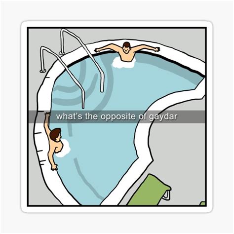 Two Bros Chilling In A Hot Tub Five Feet Apart Cause They Re Not Gay Sticker For Sale By