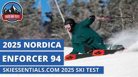 2025 Nordica Enforcer 94 SkiEssentials Ski Test Review YouTube