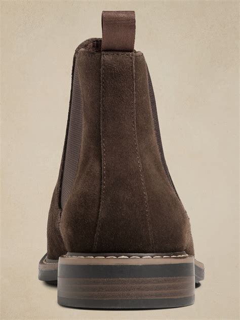 Chelsea Suede Boot Banana Republic Factory