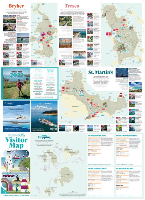Isles Of Scilly Tourist Map at Alicia Christenson blog