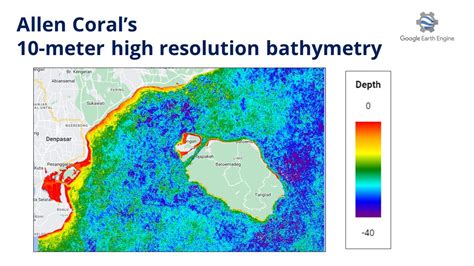 Create Allen Coral S Meter High Resolution Bathymetry With Sentinel