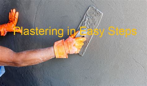 plastering  easy steps constructupdatecom