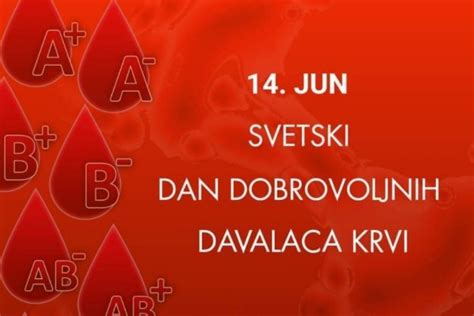 Svetski Dan dobrovoljnih davalaca krvi KruševacGrad