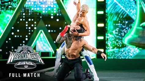 Full Match Roman Reigns Vs Cody Rhodes Undisputed Wwe Title Match