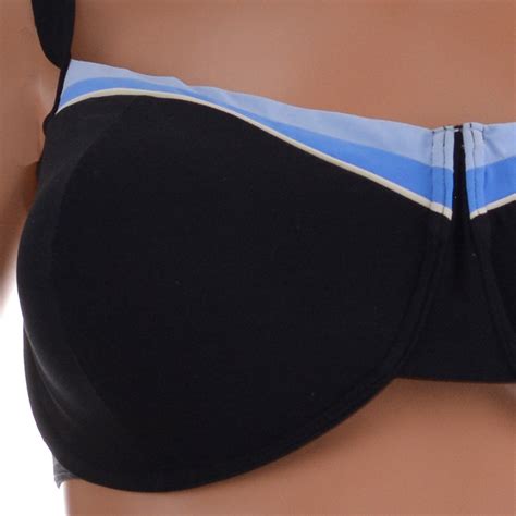 Bademode Triumph Bikini Zweiteiler Schwarz Gr C46 Dessous Insel