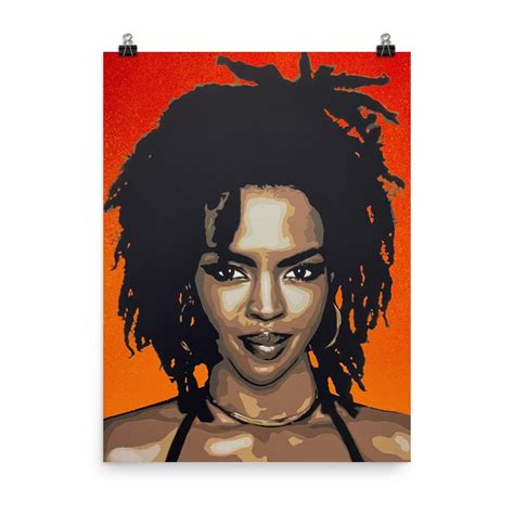 Ms Lauryn Hill Poster Print Etsy