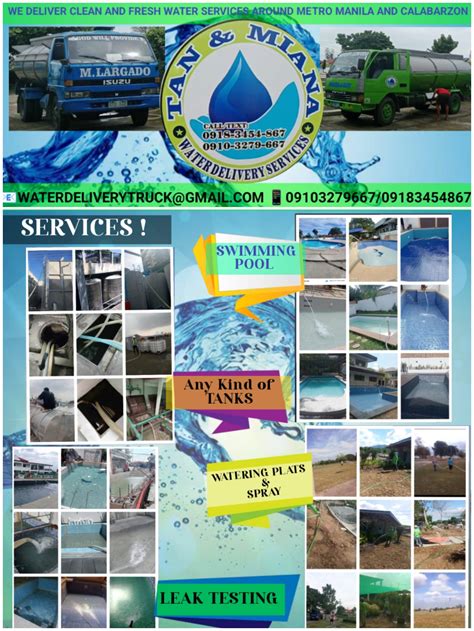 Tan & Miana Water Delivery Services | Las Piñas