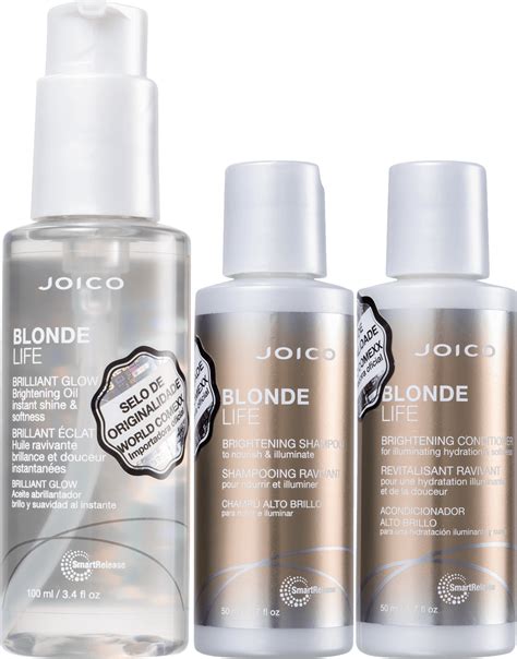 Kit Joico Blonde Life Smart Glow Triple Beleza Na Web