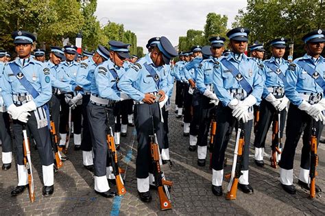 Bastille Day Parade: Indian Army Marches On Champs Elysees