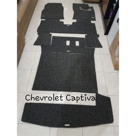 Promo Karpet Mobil Comfort Premium Chevrolet Captiva Light Grey Full