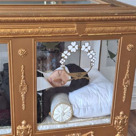 st bernadette relic  replica  dublin st martin apostolate