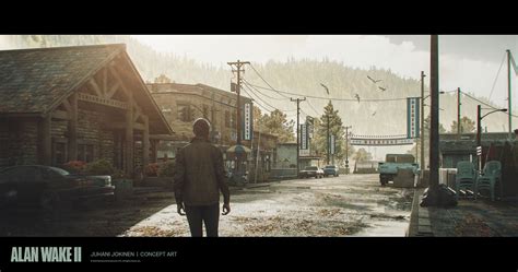 Remedy Entertainment Alan Wake 2 Art Blast - ArtStation Magazine