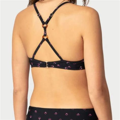 Haut De Bikini Push Up Femme De Mosa C Motifs Noir Vigneault