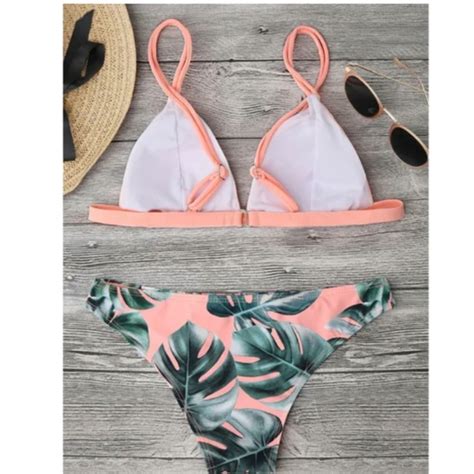 Swim New Women Tropical Push Up Bikini Set Size Sxl Poshmark