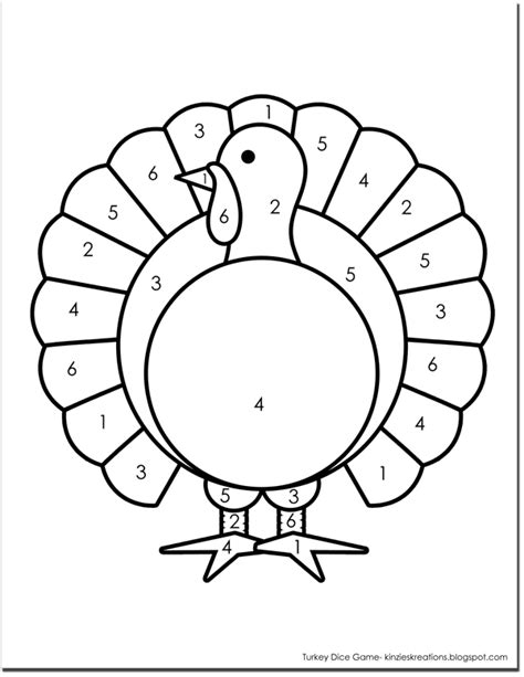 Kinzie's Kreations: Turkey Dice Game