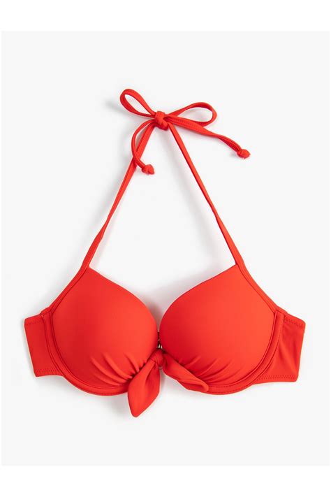 Koton Push Up Bikini Üstü Dolgulu Balenli Boyundan Bağlamalı Fiyatı Yorumları Trendyol