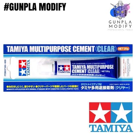 TAMIYA 87188 กาวติดชิ้นส่วนใส ชิ้นส่วนที่ทำสีแล้ว Multipurpose Cement ...