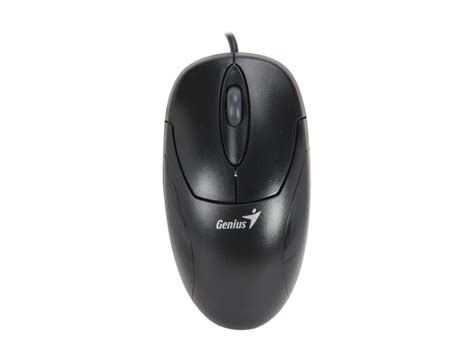 Genius XScroll Black Wired Optical Mouse - Newegg.com