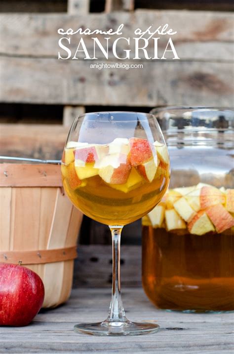 Caramel Apple Sangria A Night Owl Blog