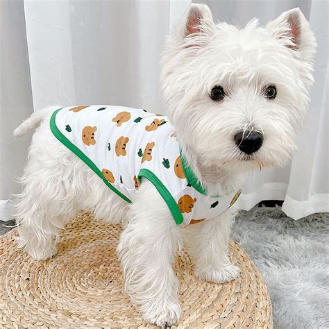 Dog summer clothes cat clothes summer teddy pet clothing puppy summer ...