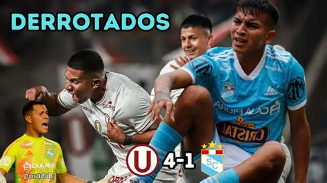 Sporting Cristal Es Goleado Por Universitario ¿chau Apertura